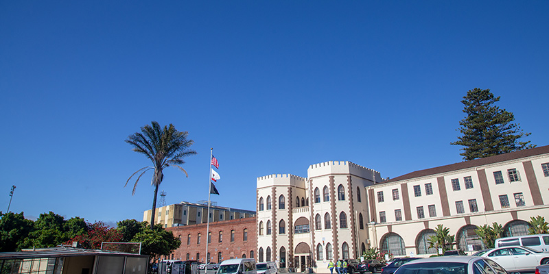Exterior of San Quentin State Prison